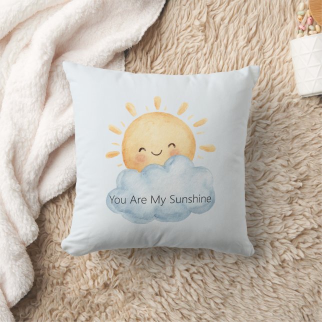 Cojín Decorativo Eres Mi Feliz Sol Nube Soleada (Manta)