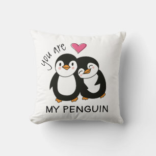 Cojín Decorativo Eres Mi Pingüino