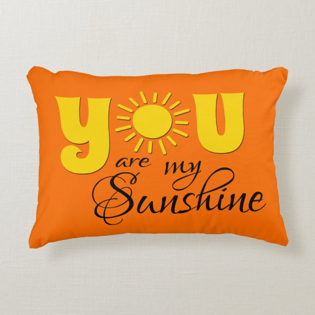 Cojín Decorativo Eres mi sol (Anverso)