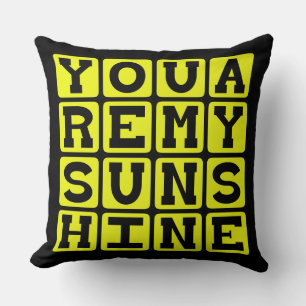 Cojín Decorativo Eres Mi Sunshine, Romántico Estándar