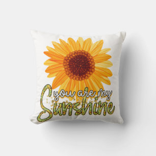 Cojín Decorativo Eres Mi Sunshine Sunflower