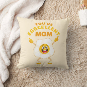 Cojín Decorativo Eres una excelente mamá Divertida Personalizado So
