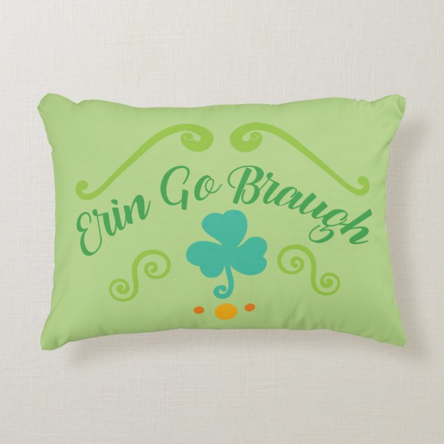 Cojín Decorativo Erin Go Braugh (Anverso)