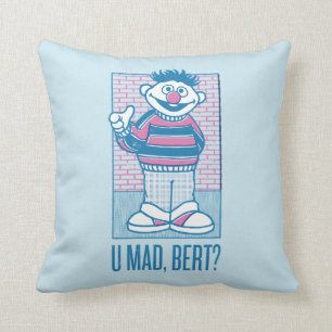 Cojín Decorativo ¿Ernie   Estás enojado, Bert?