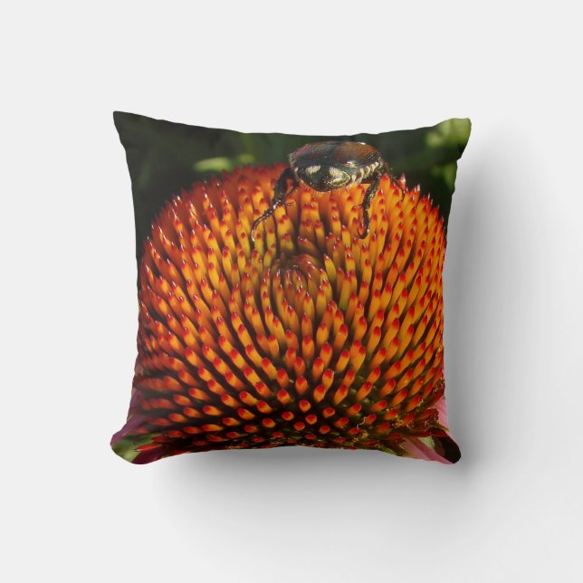 Cojín Decorativo Error en la flor (Anverso)