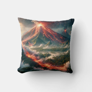 Cojín Decorativo Erupciones volcánicas