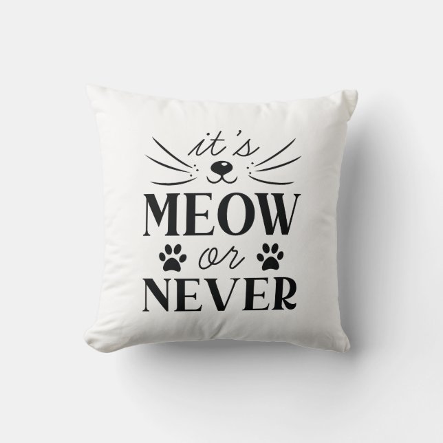 Cojín Decorativo Es débil o nunca (Anverso)