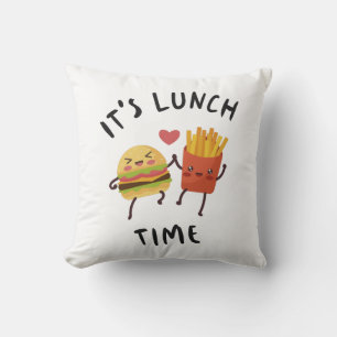 Cojín Decorativo Es hora de almorzar