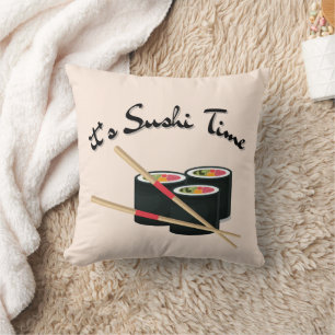 Cojín Decorativo Es hora de sushi