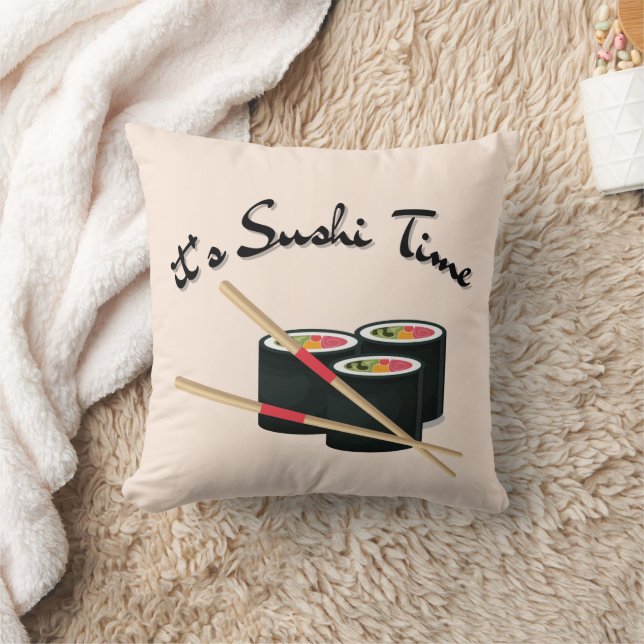 Cojín Decorativo Es hora de sushi (Manta)