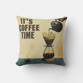 Cojín Decorativo Es hora del café