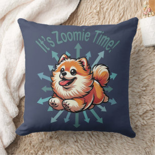 Cojín Decorativo Es Hora Zoomie Pomerania