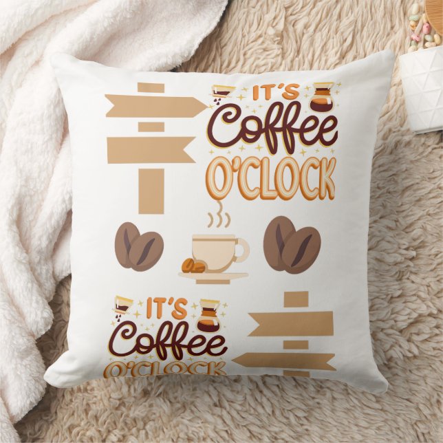 Cojín Decorativo es la hora del café (Manta)