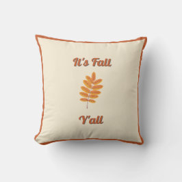 Cojín Decorativo Es Otoño, Todos - Decoración de Otoño Rústica de G