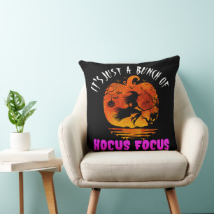 Cojín Decorativo Es solo un montón de Hocus Pocus de calabaza de Ha