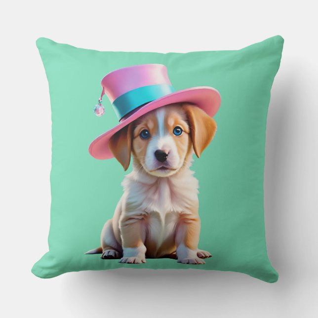 Cojín Decorativo Es su pagina de cumpleaños (Anverso)