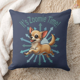 Cojín Decorativo Es tiempo de Zoomie Chihuahua