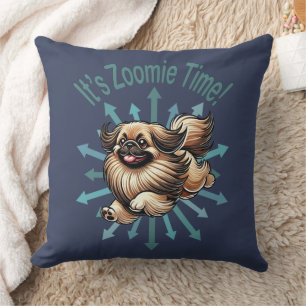 Cojín Decorativo Es tiempo de Zoomie Pekingés