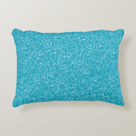 Cojín Decorativo Es un Baby Shower de Boy Blue