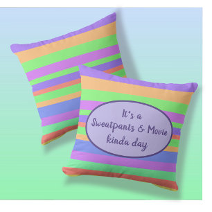 Cojín Decorativo Es un día dulce, moderno y divertido Cushion