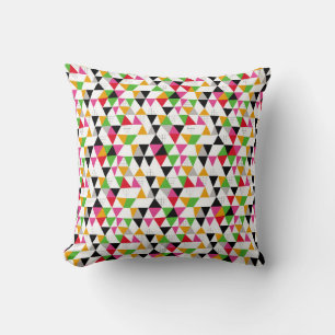 Cojín Decorativo ¡Es un fiesta fractal! Esta cosecha de colores viv