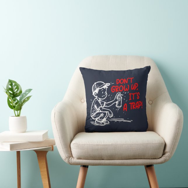 Cojín Decorativo Es una trampa (Silla)