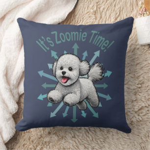 Cojín Decorativo Es Zoomie Time Bichon Frise