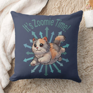 Cojín Decorativo Es Zoomie Time Dilute Calico Cat