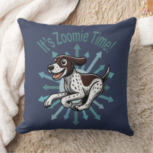 Cojín Decorativo Es Zoomie Time German Shorthtransmitió Pointer