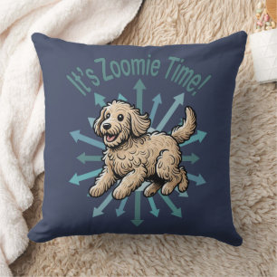 Cojín Decorativo Es Zoomie Time Labradoodle