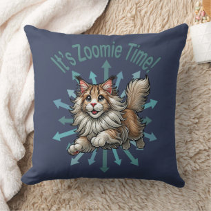 Cojín Decorativo Es Zoomie Time Maine Coon Cat