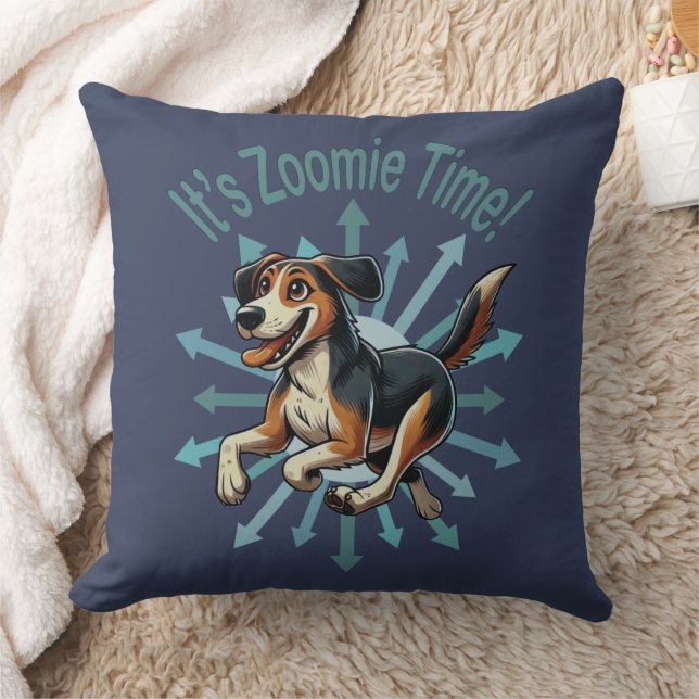 Cojín Decorativo Es Zoomie Time Medium Mutt (Manta)