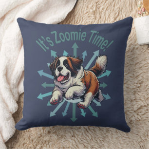 Cojín Decorativo Es Zoomie Time Saint Bernard