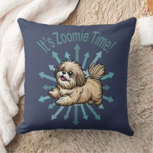 Cojín Decorativo Es Zoomie Time Shih Tzu