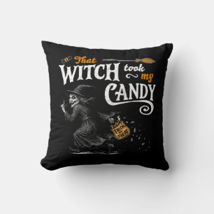 Cojín Decorativo Esa Bruja Me Llevó A Mi Candy Dark
