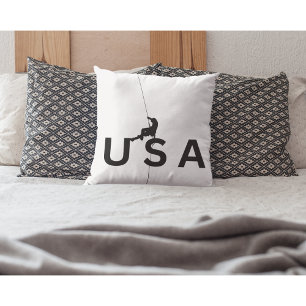 Cojín Decorativo escalada en montañas de EE. UU.