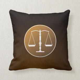 Cojín Decorativo Escalas de la justicia