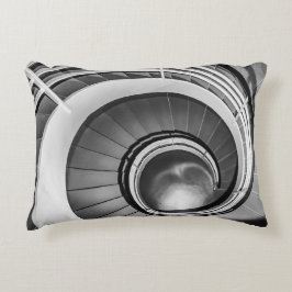 Cojín Decorativo Escalera circular BW