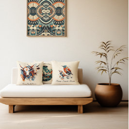 Cojín Decorativo Escandi Farmhouse Cattle, personalizado