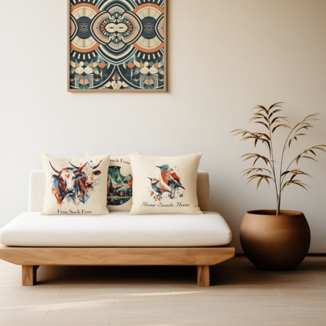 Cojín Decorativo Escandi Farmhouse Cattle, personalizado (Subido por el creador)
