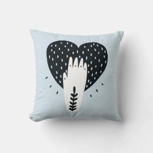 Cojín Decorativo Escandia Corazón y Mano