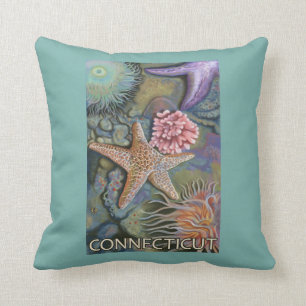 Cojín Decorativo Escena de ConnecticutTidepool
