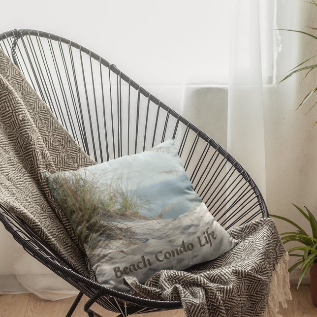 Cojín Decorativo Escena de dunas de arena de playa (Subido por el creador)