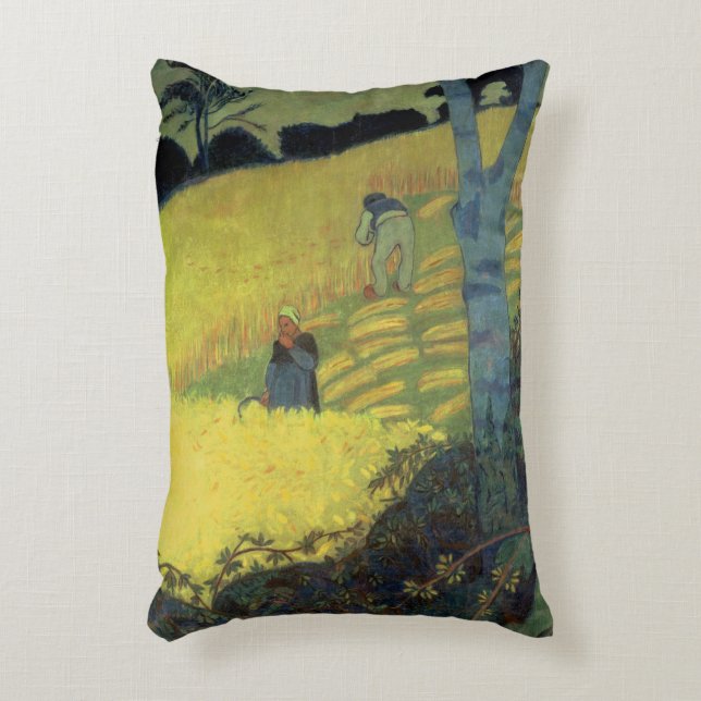 Cojín Decorativo Escena de la cosecha (Frente (Vertical))