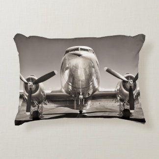 Cojín Decorativo Escena De Vintage Airplane Runway