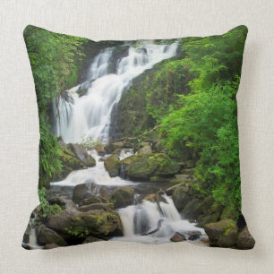 Cojín Decorativo Escenario de cascada torc, Irlanda