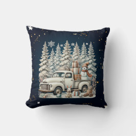 Cojín Decorativo Escenario único de Navidad