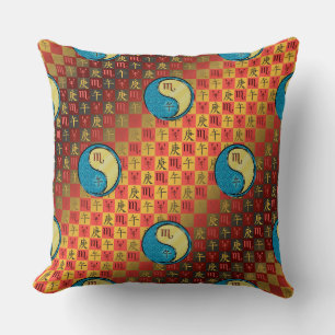 Cojín Decorativo Escorpio & Caballo de Metal