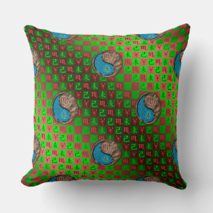 Cojín Decorativo Escorpio y Cabra de Tierra