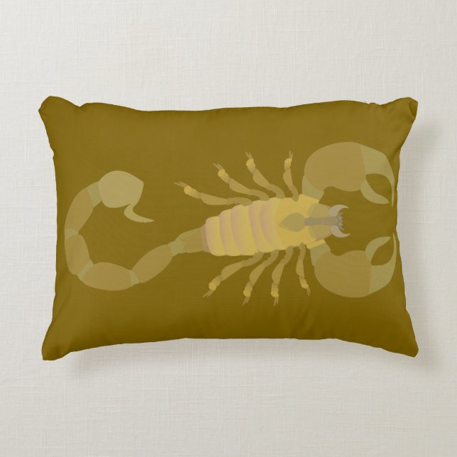 Cojín Decorativo Escorpión (Anverso)